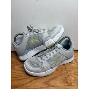 Kuru Shoes Womens 9 Quantum 2.0 Dove Gray Walking Plantar Fasciitis Sneakers